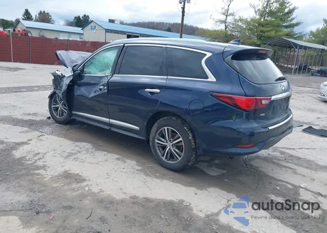 2019 Infiniti Qx60 Luxe z USA, uszkodzony, nr VIN 5N1DL0MM6KC518035
